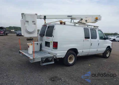 2008 Ford E-350 Super Duty Commercial/Recreational из США, поврежденный, VIN 1FTSE34L88DB30905